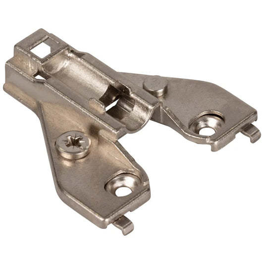 HR MAX™ Heavy Duty 6 mm Cam Adj Zinc Die Cast Plate for 700, 725, 900 and 1750 Series Euro Hinges