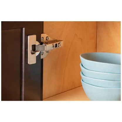HR MAX™ 110° Heavy Duty Full Overlay Cam Adjustable Self-close Hinge with Lever-Top Dowels