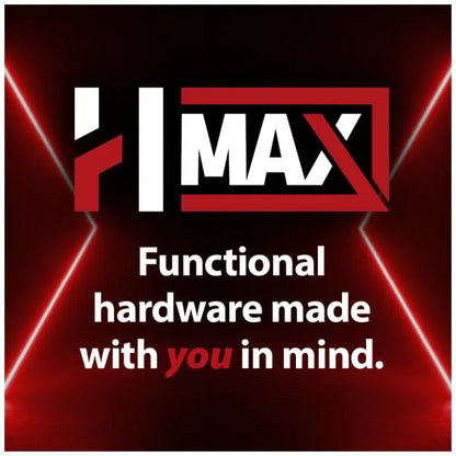 HR MAX™ 110° Heavy Duty Full Overlay Cam Adjustable Soft-close Hinge without Dowels