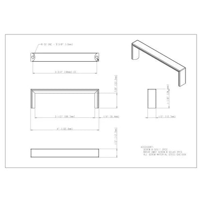 Walker 2 Cabinet Pull
