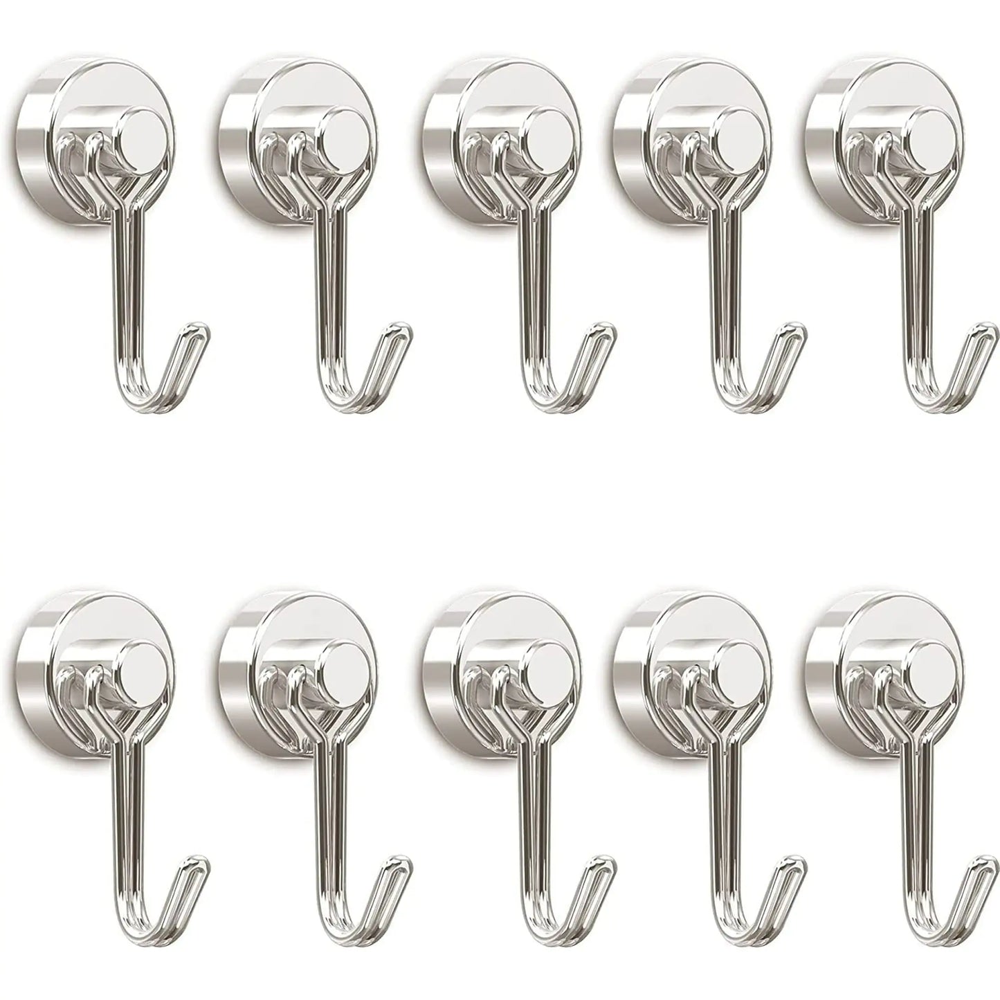 Heavy Duty 30LBS Neodymium Magnet Hook with Rust Proof for Indoor Outdoor Hanging