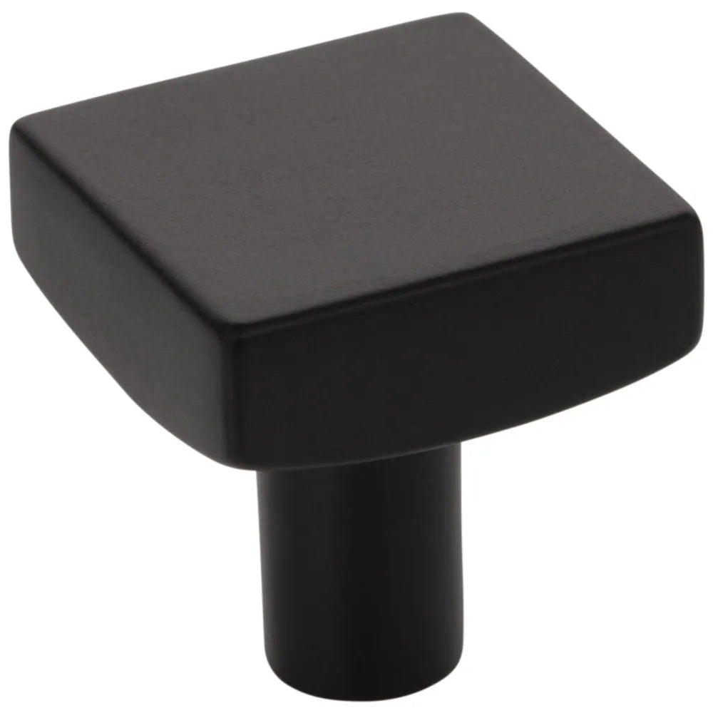 1-1/8" Overall Length Square Dominique Cabinet Knob