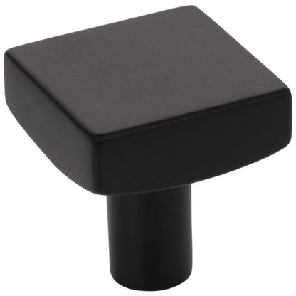 1-1/8" Overall Length Square Dominique Cabinet Knob