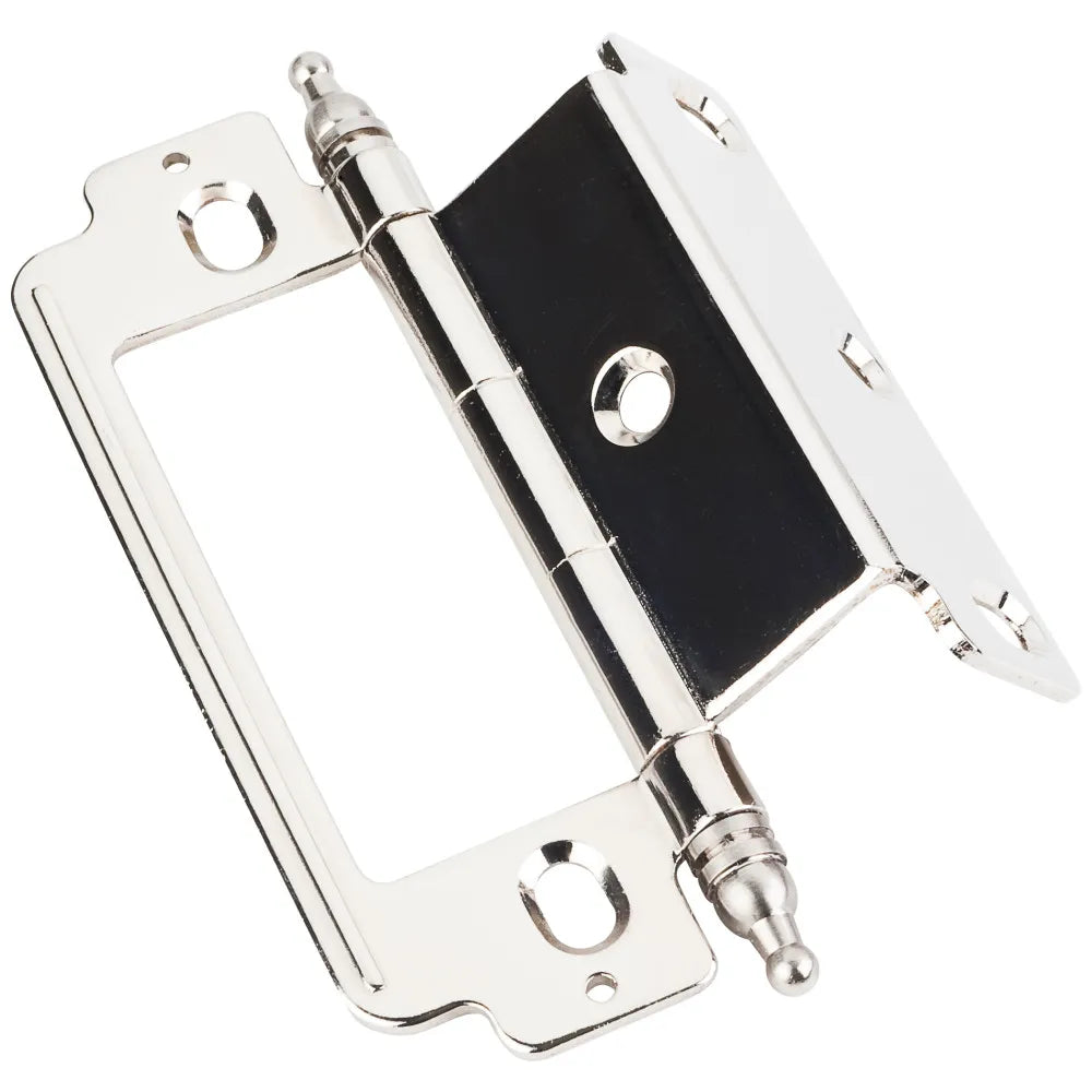 270° Partial Wrap for 3/4" Frame x 3/4" Door, Inset Flush, Minaret Tip Hinge - 4" Overall Height