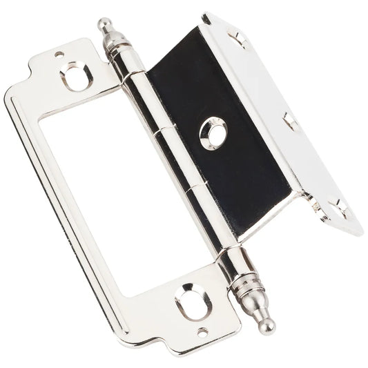 270° Partial Wrap for 3/4" Frame x 3/4" Door, Inset Flush, Minaret Tip Hinge - 4" Overall Height