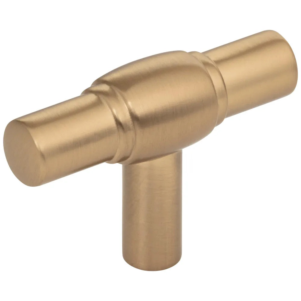 2" Overall Length Hayworth Cabinet "T" Knob