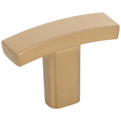 1-1/2" Overall Length Square Thatcher Cabinet "T" Knob