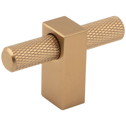 2-3/8" Overall Length Larkin Knurled "T" Knob