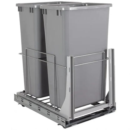 WireTrashcan Pullout with Soft-close Slides