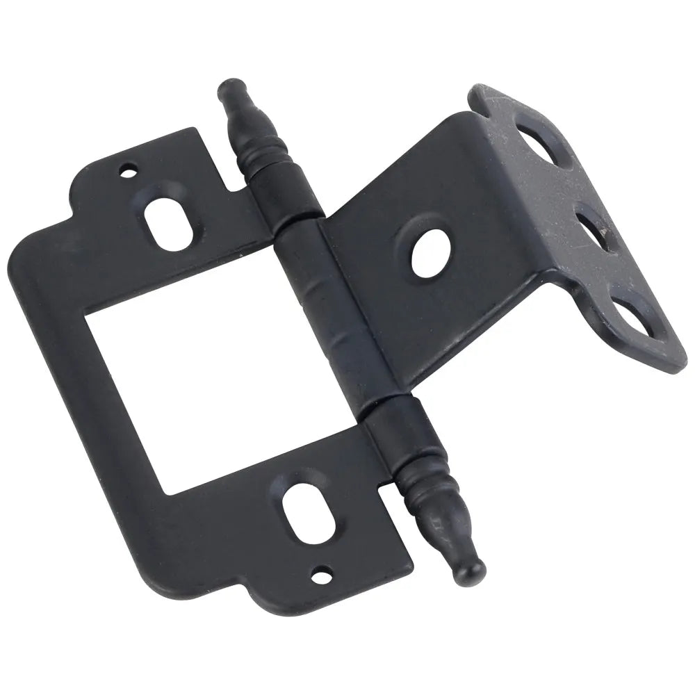 270° Partial Wrap for 3/4" Frame x 3/4" Door, Inset Flush, "A" Style Minaret Tip Hinge